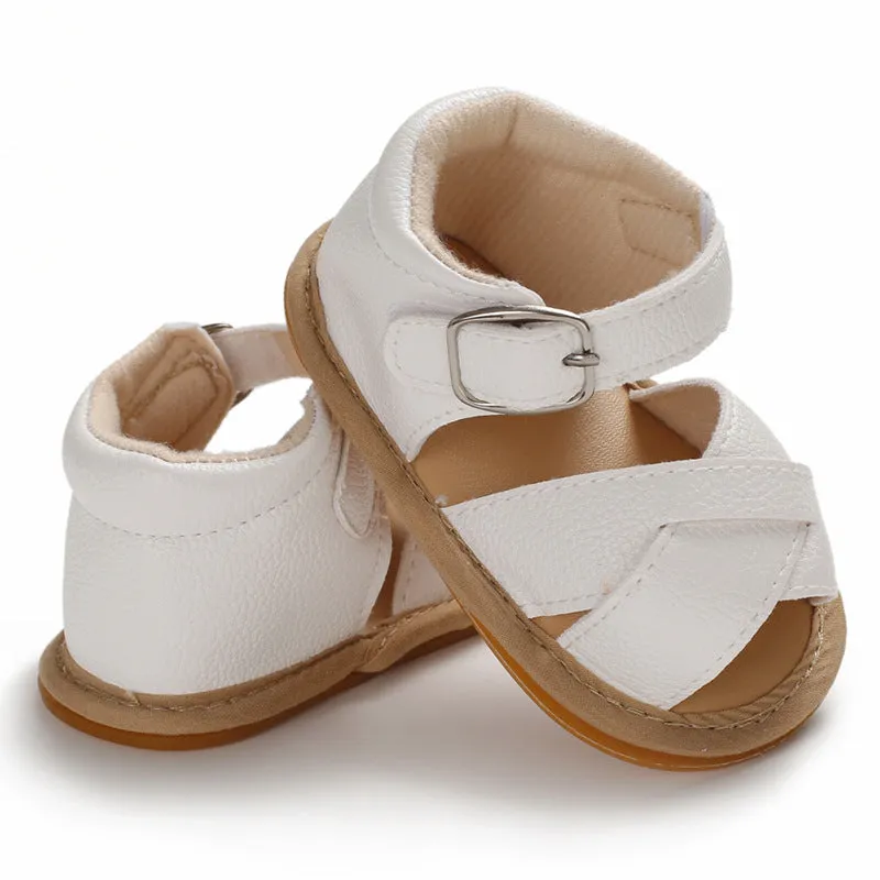 0-1 Year Old Men's And Women's Baby Shoes Non-slip Oxford Sole 0-12 Months Baby Sandals