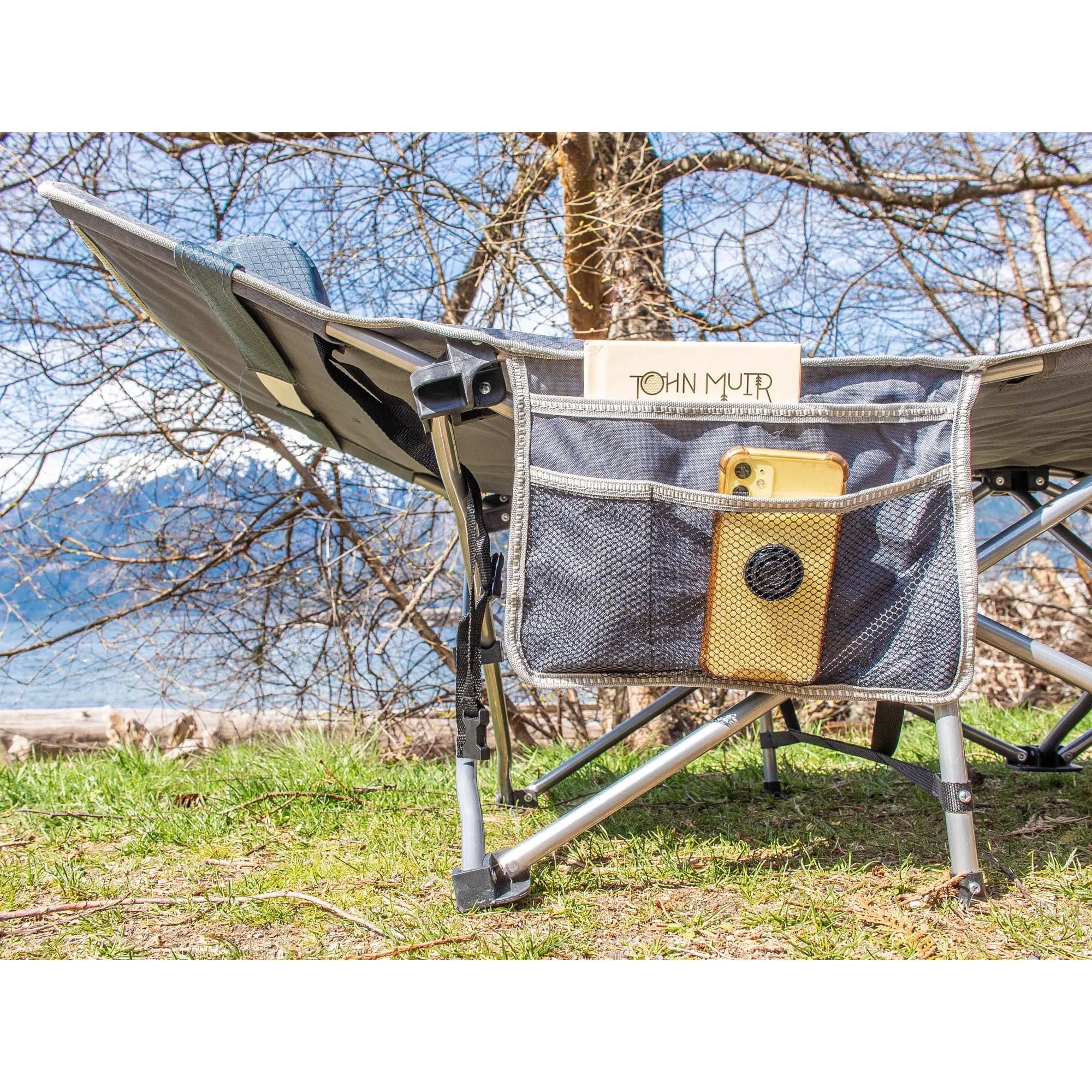 72HRS Portable Camping Cot (Grey)