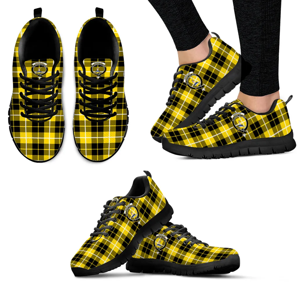 Barclay Dress Modern Tartan Sneakers with Family Crest