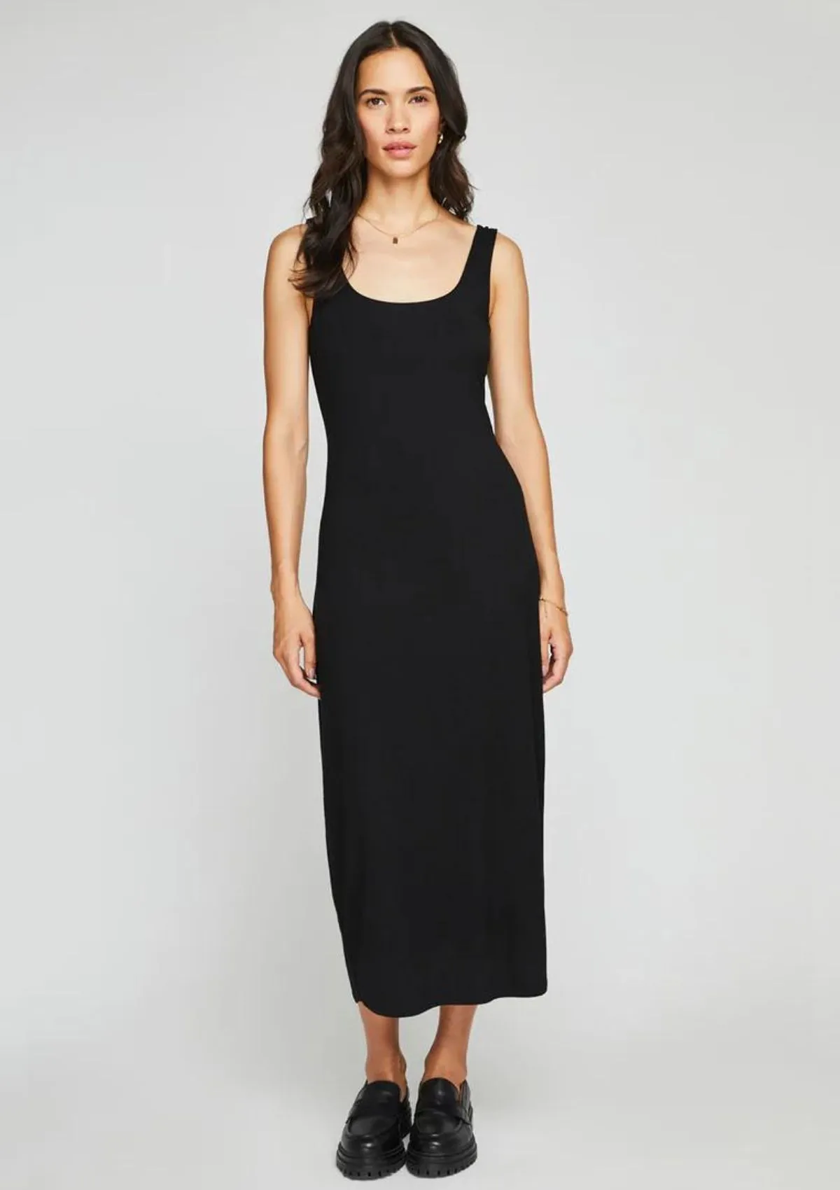 Chantelle Maxi Tank Dress - Black