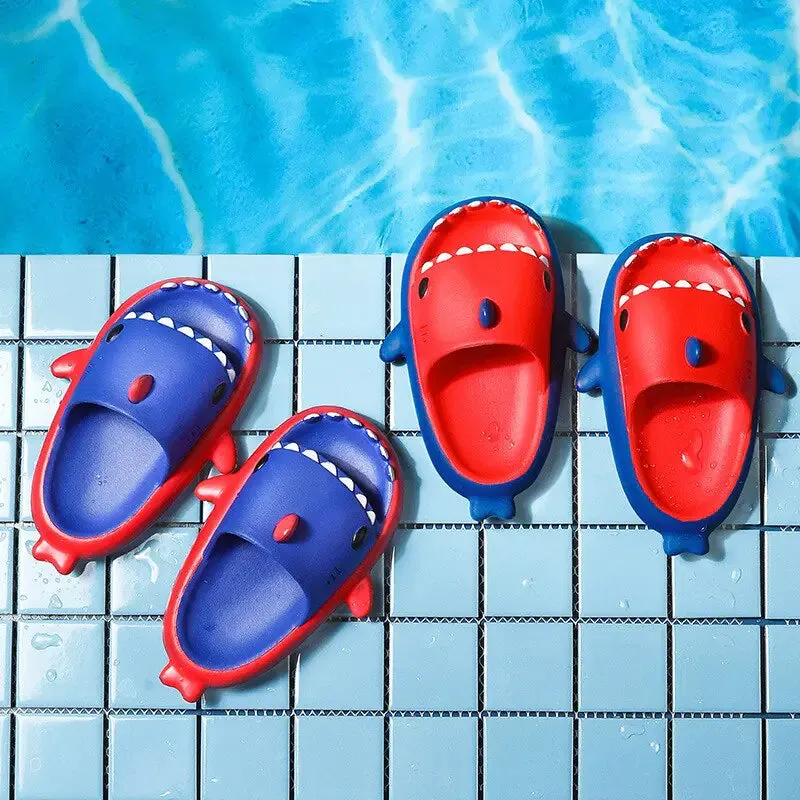 Colorful Shark Kids Sandals