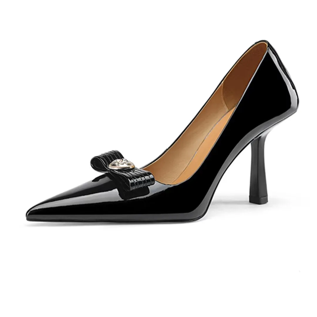 Daring Elevation Leather Pumps