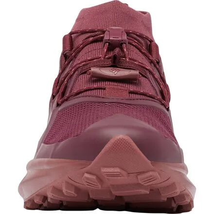 Facet 75 Alpha Outdry Women's Columbia Trail Running Shoe, Deep Madeira/Beetroot