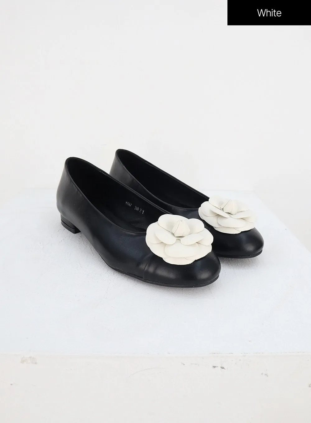 Faux Leather Flats BY303