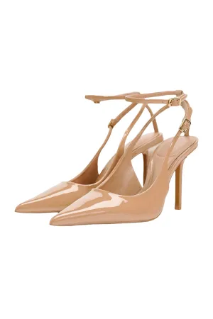 Luxe Patent Pointed Toe Stiletto Pumps