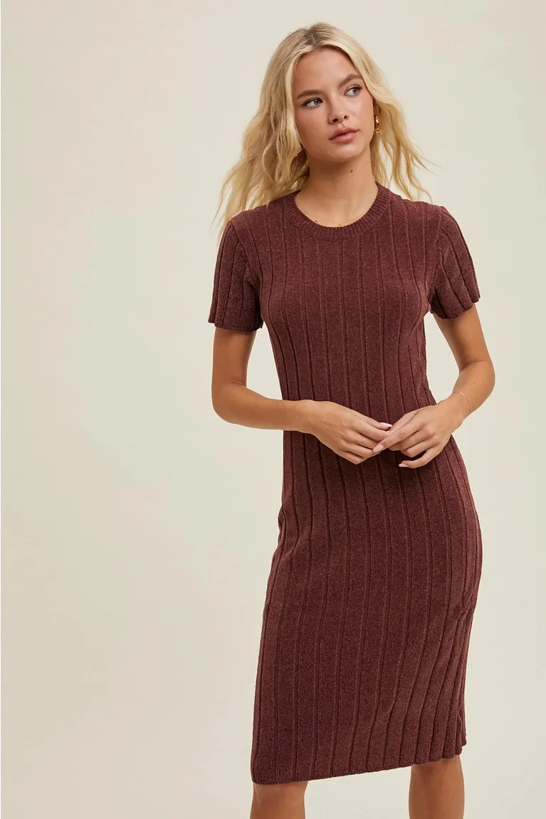 Madelyn Chenille Midi Dress