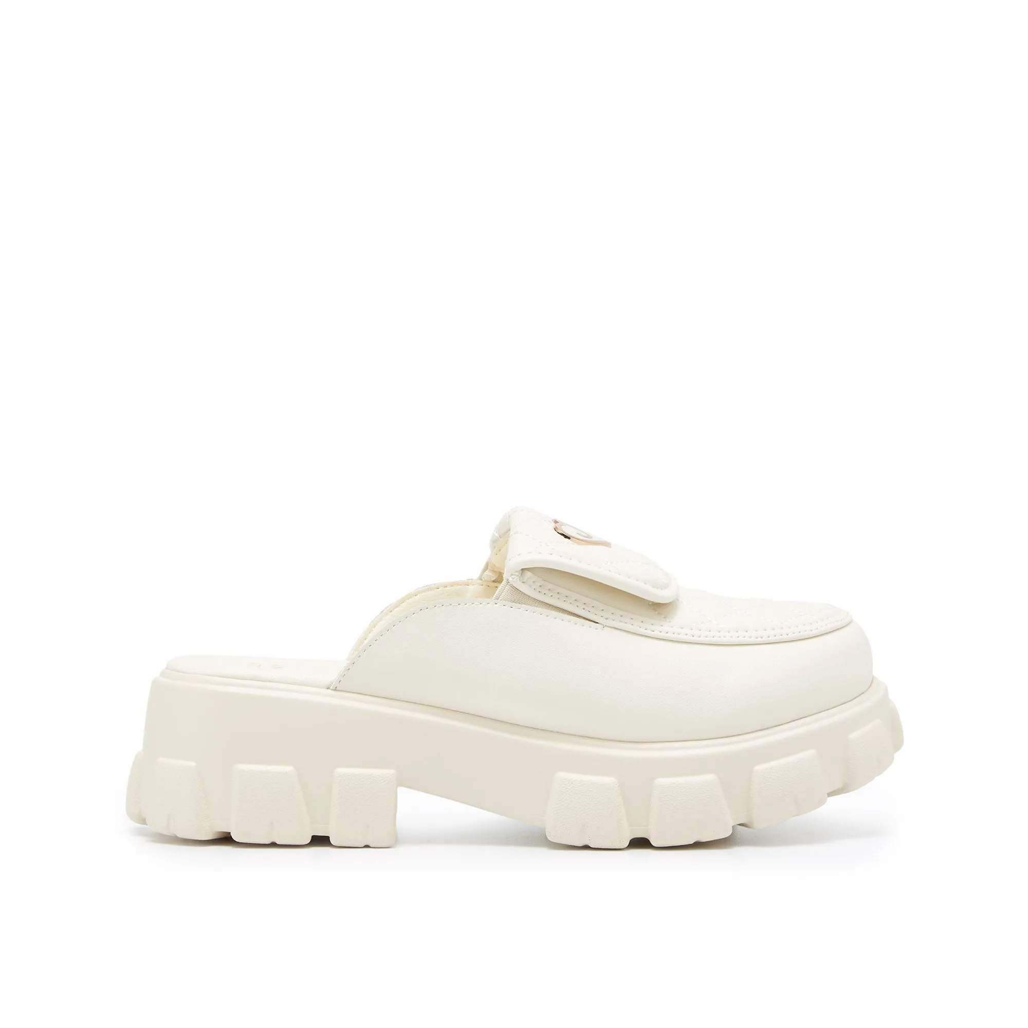 Maggie Camryn Platform Loafers Off-White