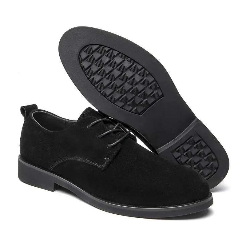 Man's suede fashion trendy joker leisure shoes