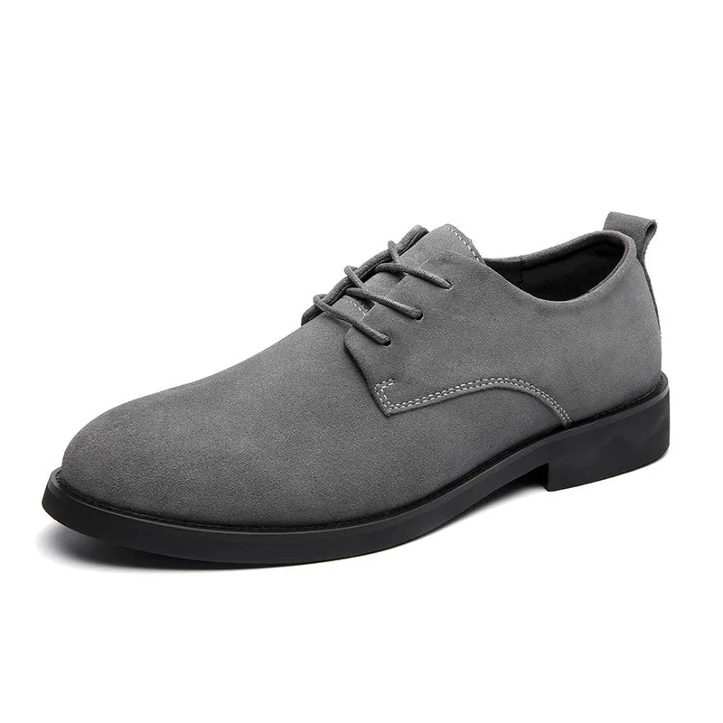 Man's suede fashion trendy joker leisure shoes