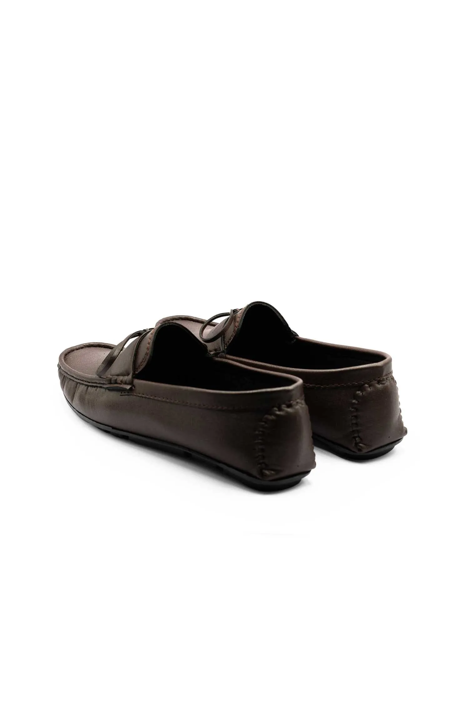 Men's Bow-Tie Loafer Shoes