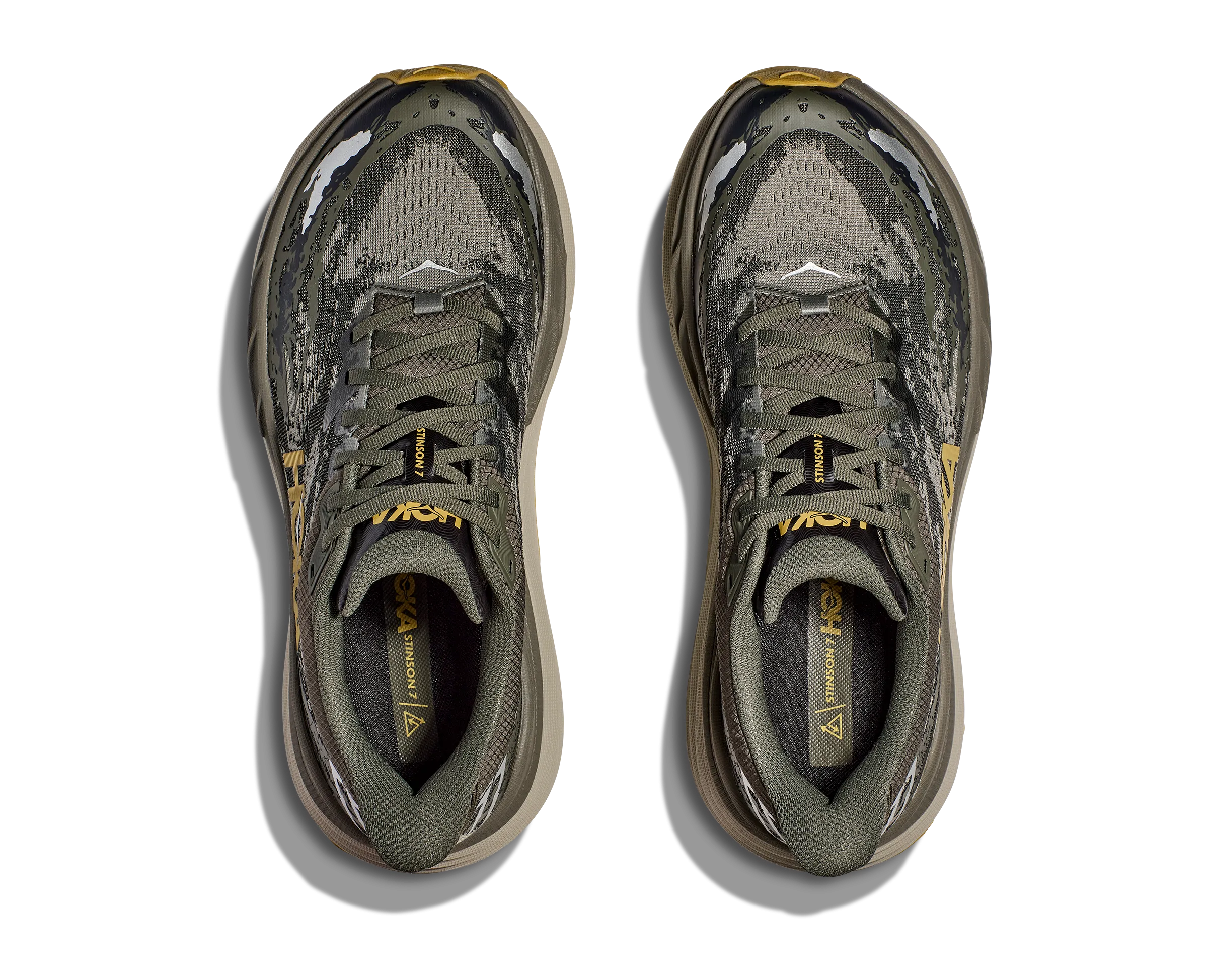 MEN'S HOKA STINSON 7 1141530OZF COLOR:  OLIVE HAZE/FOREST COVER