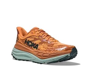 Men's Hoka Stinson 7 Color: Amber Haze / Amber Brown