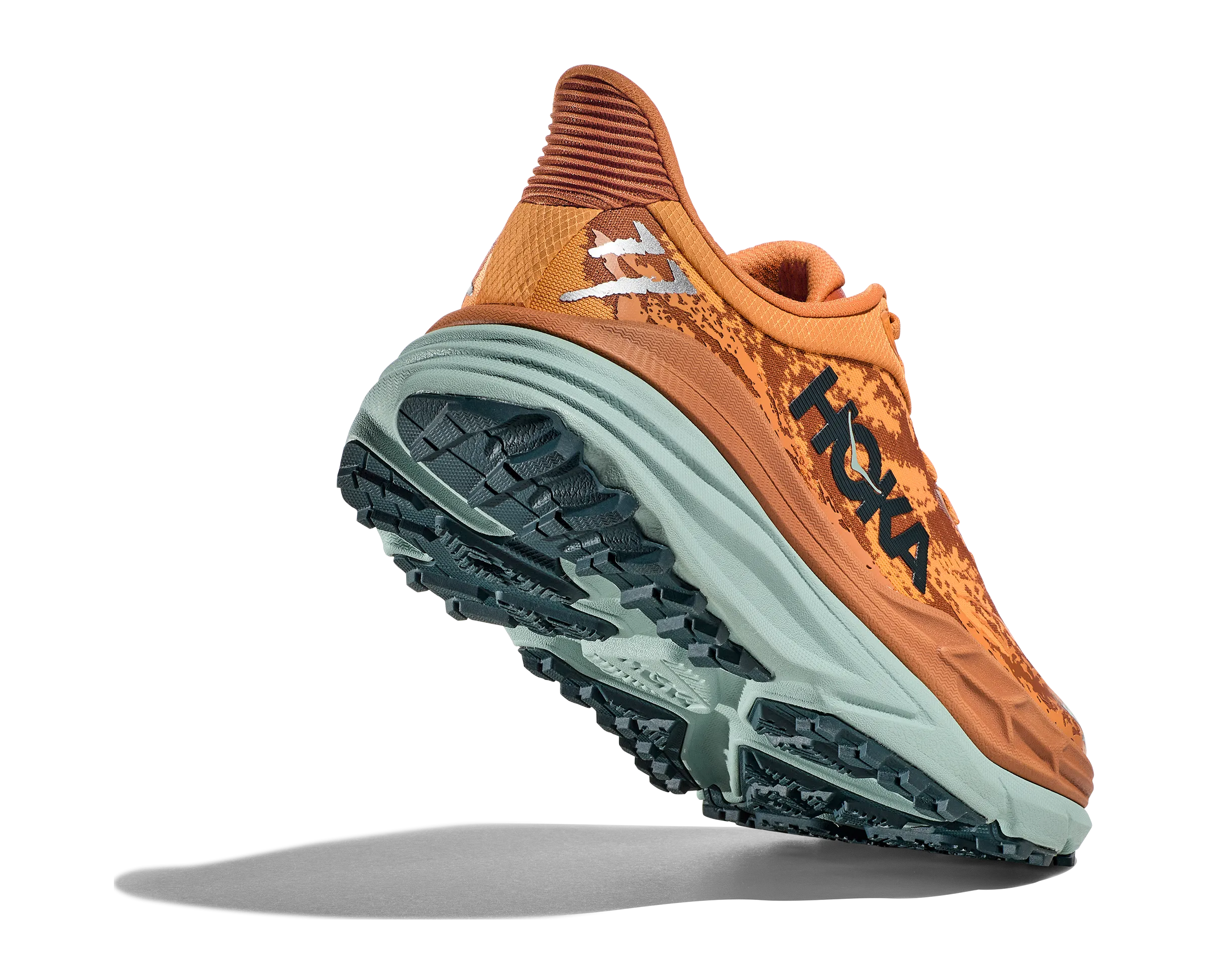 Men's Hoka Stinson 7 Color: Amber Haze / Amber Brown