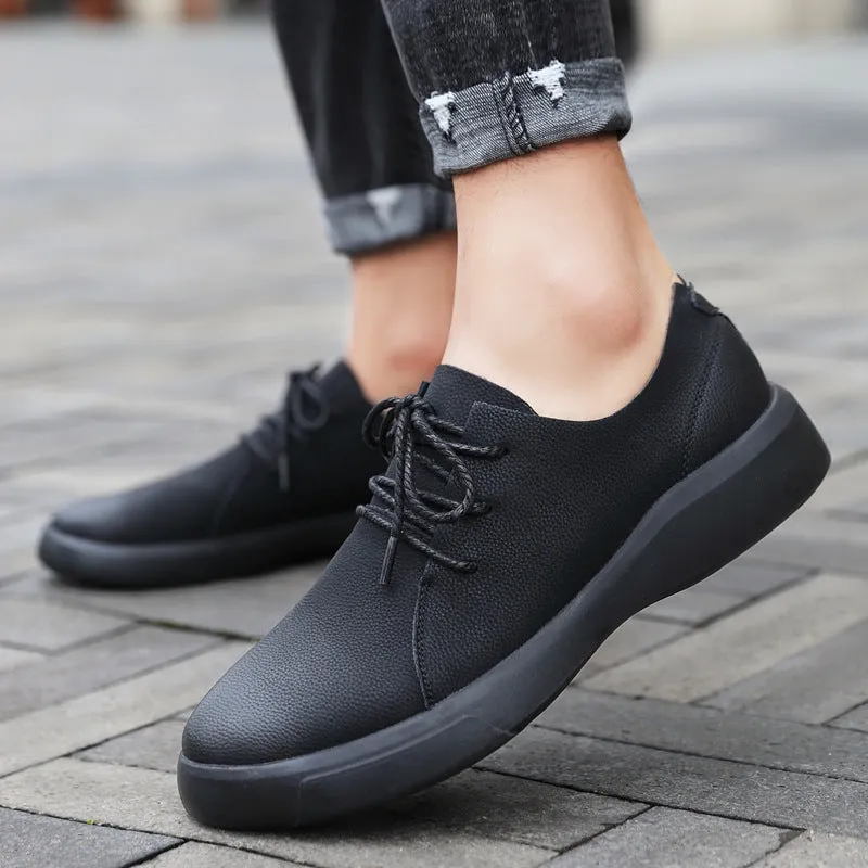 Men's Loafers Leather Shoes Men's Fashion Casual Spring and Autumn