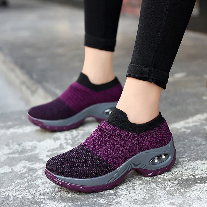 Women's Thick-heels Comfortable Hiking Shoes